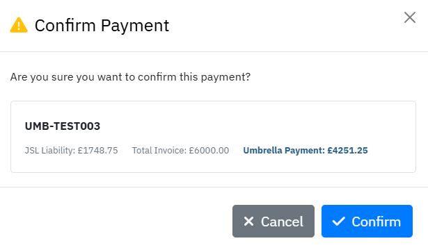 HMRC Payment Confirmation